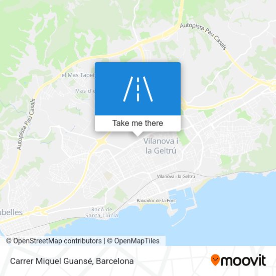 Carrer Miquel Guansé map