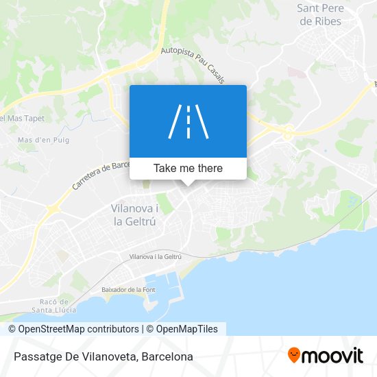Passatge De Vilanoveta map