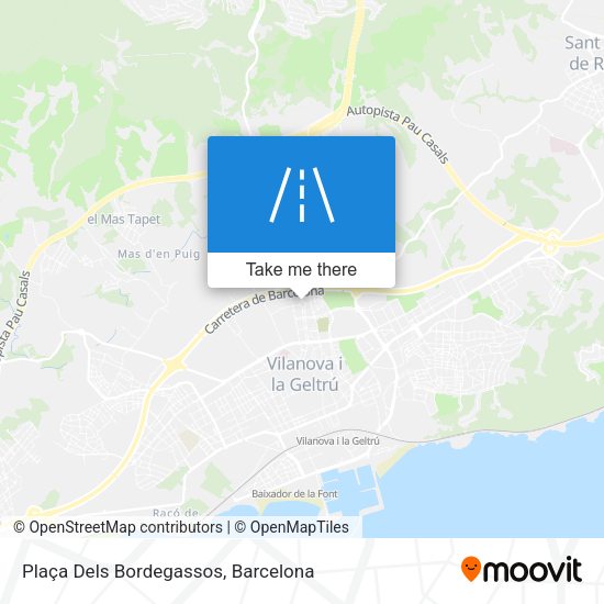 Plaça Dels Bordegassos map