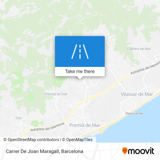 Carrer De Joan Maragall map