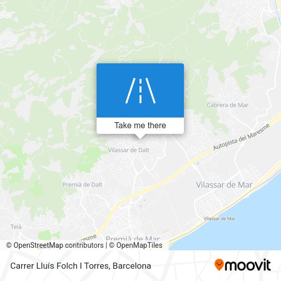 Carrer Lluís Folch I Torres map