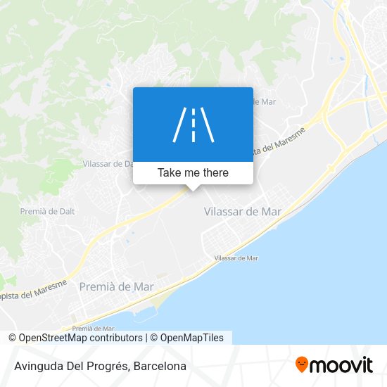 Avinguda Del Progrés map