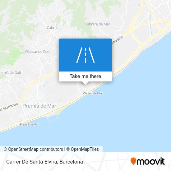 Carrer De Santa Elvira map