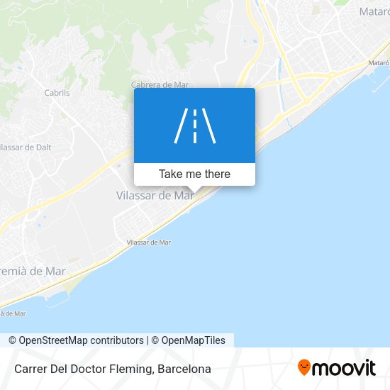 Carrer Del Doctor Fleming map