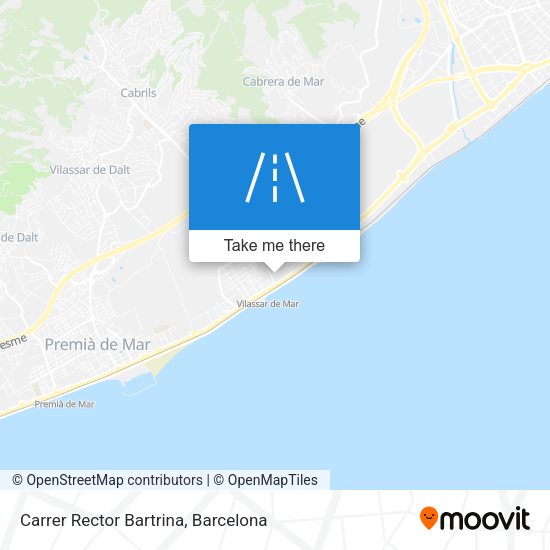 Carrer Rector Bartrina map