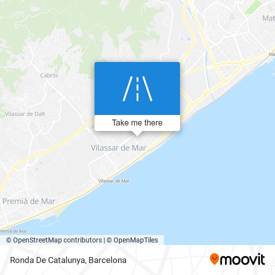 Ronda De Catalunya map