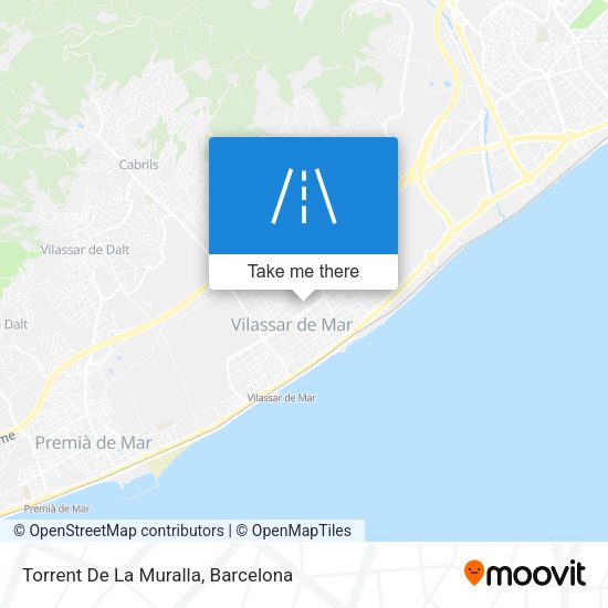 Torrent De La Muralla map