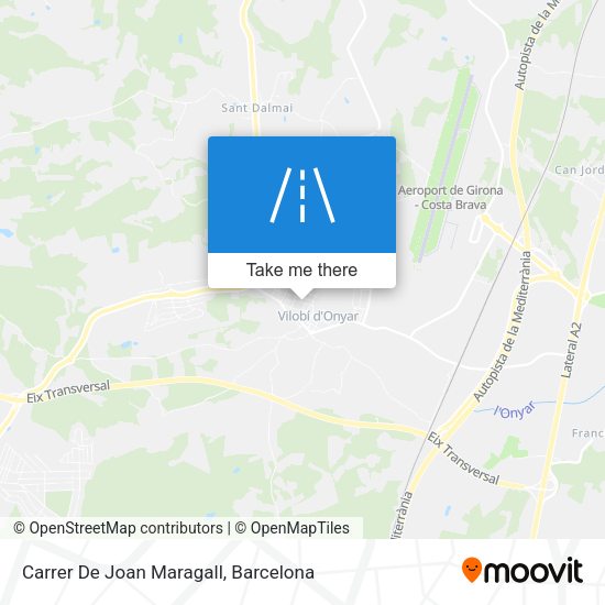 Carrer De Joan Maragall map