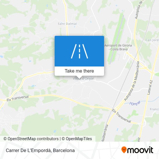 Carrer De L'Empordà map