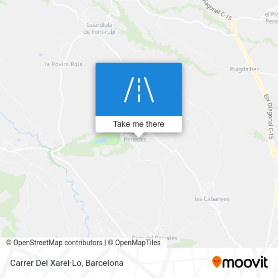 Carrer Del Xarel·Lo map