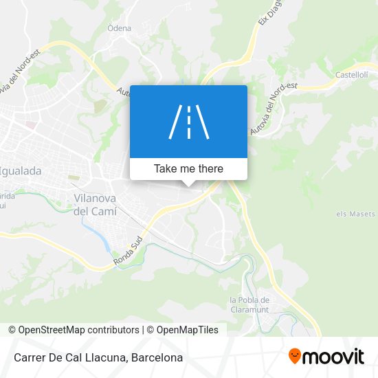 Carrer De Cal Llacuna map