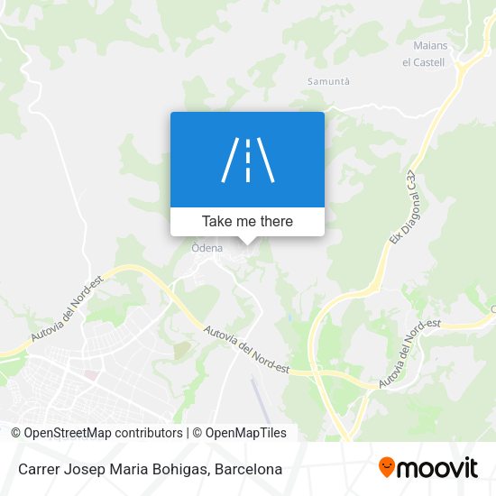 Carrer Josep Maria Bohigas map