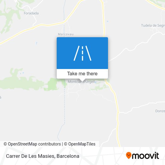 Carrer De Les Masies map