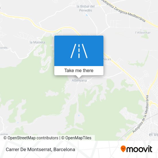 Carrer De Montserrat map