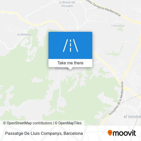 Passatge De Lluís Companys map