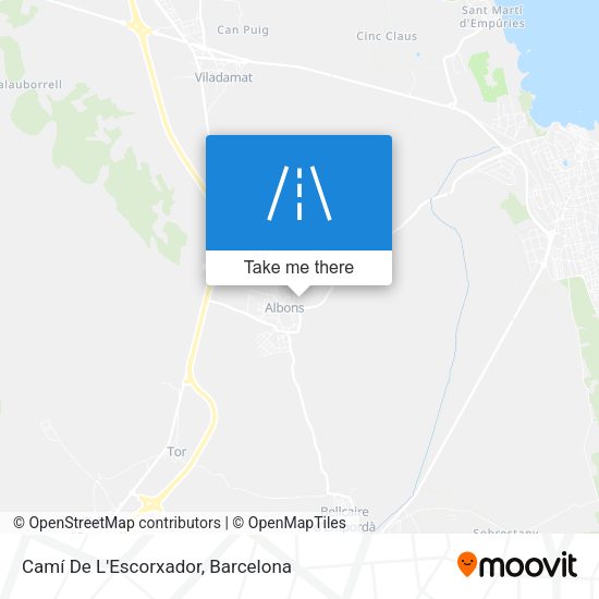 Camí De L'Escorxador map