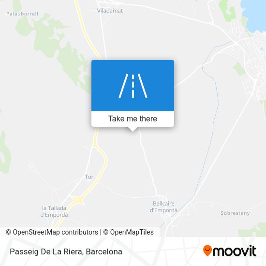 Passeig De La Riera map