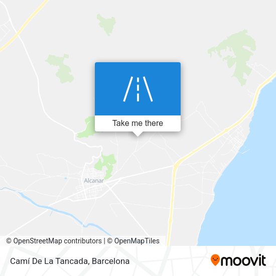 Camí De La Tancada map