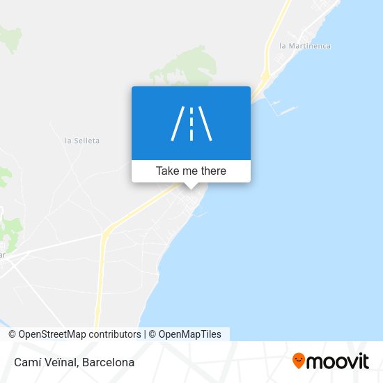 Camí Veïnal map