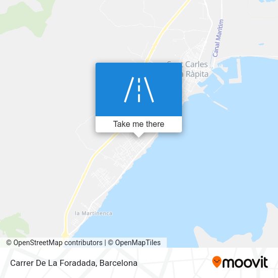 Carrer De La Foradada map