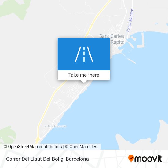 Carrer Del Llaüt Del Bolig map