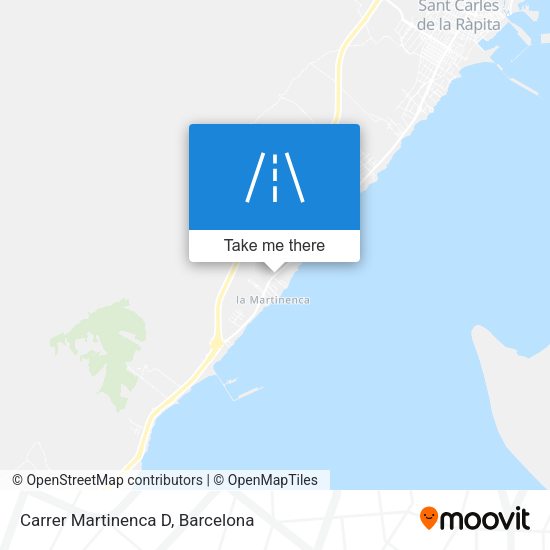 Carrer Martinenca D map