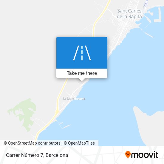 Carrer Número 7 map