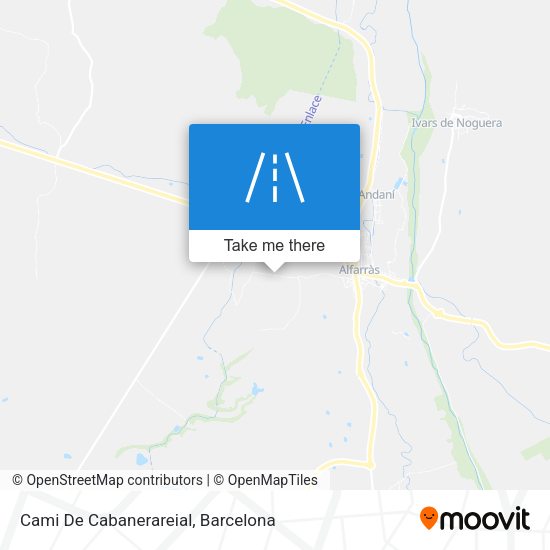 Cami De Cabanerareial map