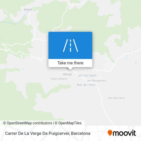 Carrer De La Verge De Puigcerver map
