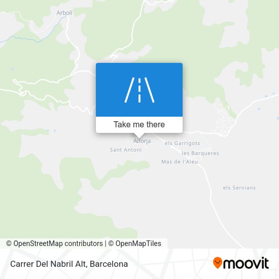 Carrer Del Nabril Alt map