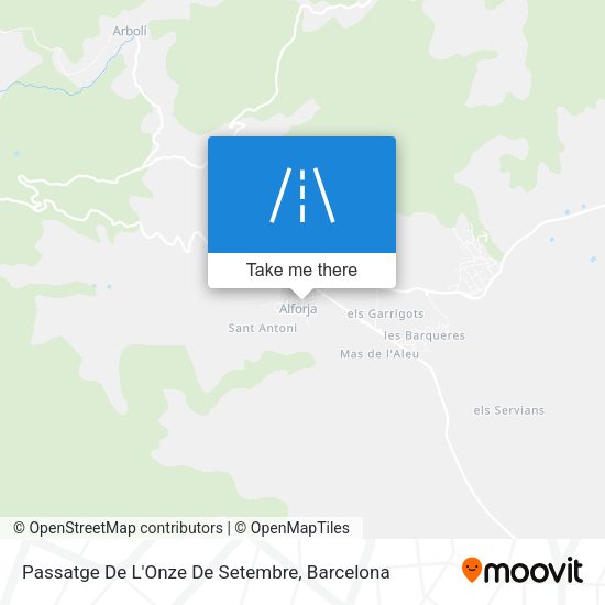 Passatge De L'Onze De Setembre map