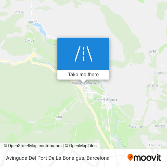 Avinguda Del Port De La Bonaigua map