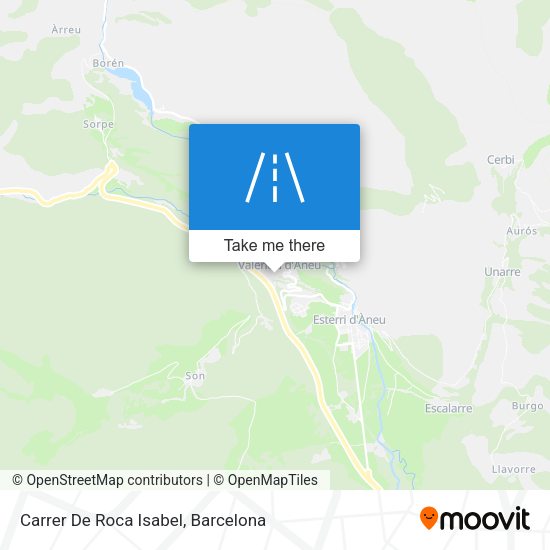 Carrer De Roca Isabel map