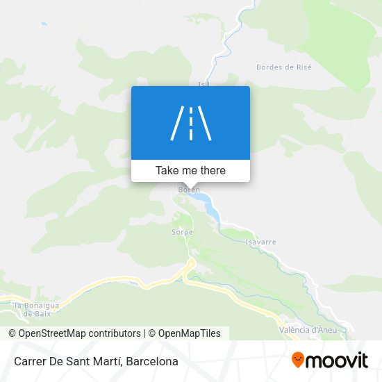Carrer De Sant Martí map