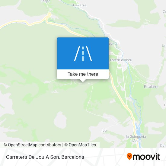 Carretera De Jou A Son map