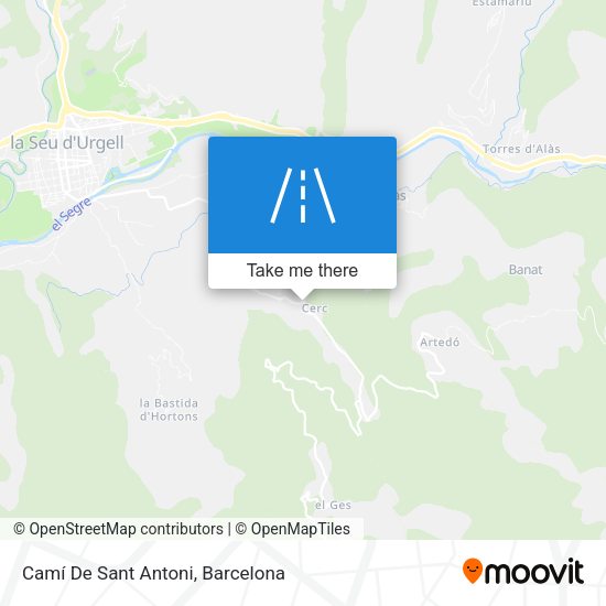 Camí De Sant Antoni map