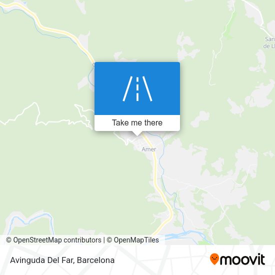 Avinguda Del Far map