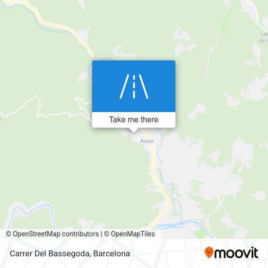 Carrer Del Bassegoda map
