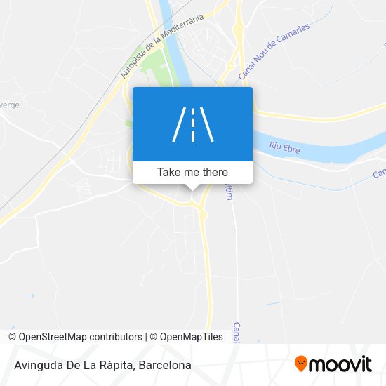 Avinguda De La Ràpita map