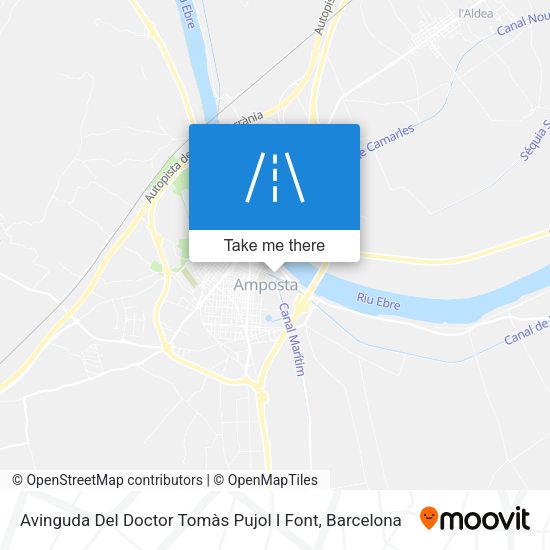 Avinguda Del Doctor Tomàs Pujol I Font map