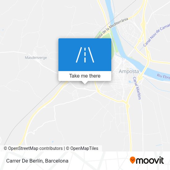 Carrer De Berlín map
