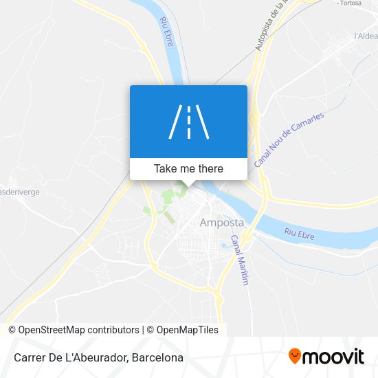 Carrer De L'Abeurador map