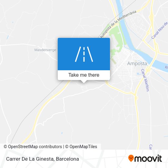 Carrer De La Ginesta map