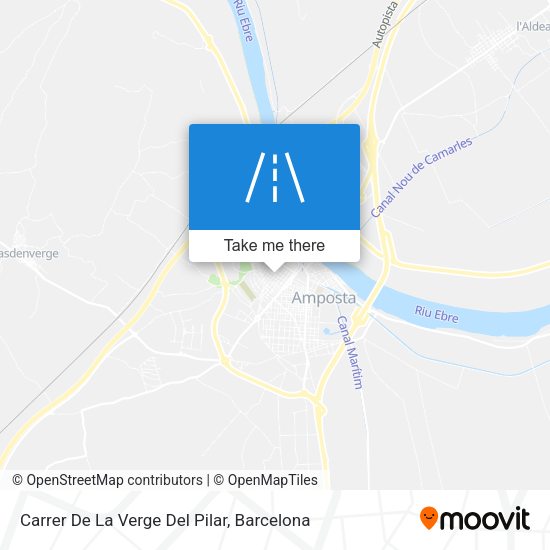 Carrer De La Verge Del Pilar map