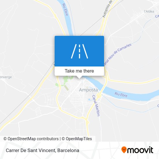 Carrer De Sant Vincent map