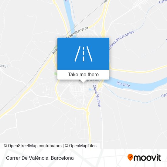 Carrer De València map