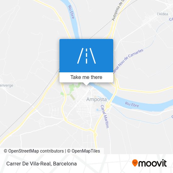 Carrer De Vila-Real map