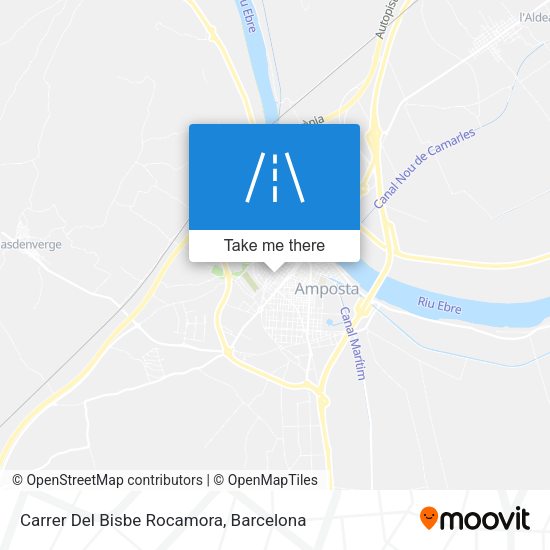 Carrer Del Bisbe Rocamora map