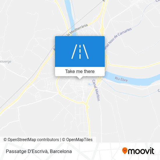 Passatge D'Escrivà map