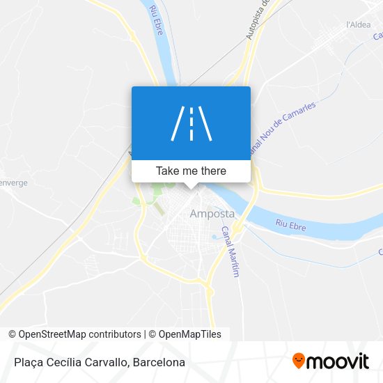 Plaça Cecília Carvallo map